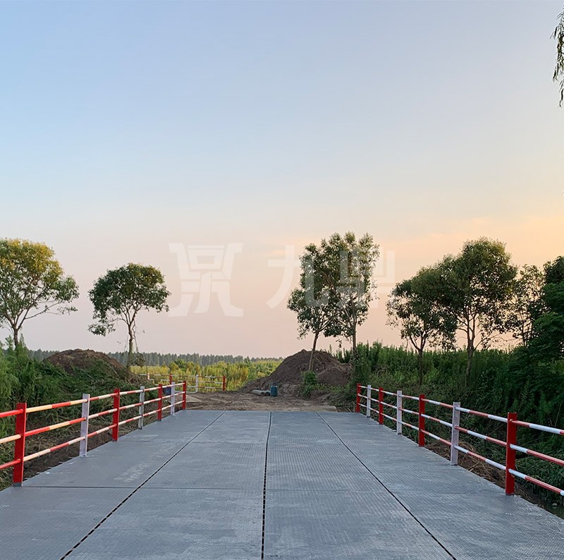 上海崇明区综合体市政配套工程建设项目钢便桥