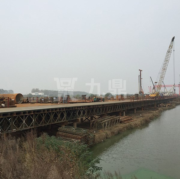 武汉市政路桥-Galaxy·银河国际机场S9标段2钢便桥